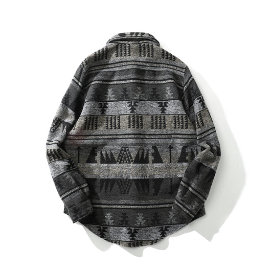 Camisa Retro Étnica de Manga Larga para Otoño e Invierno - Image 10