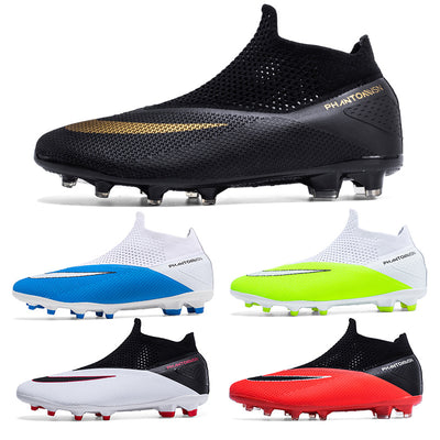 Botines de Fútbol Altos con Calcetín Volador - Máximo Rendimiento