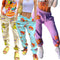 Pantalones Deportivos Holgados con Estampado y Cordón Ajustable