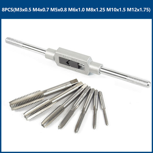 Juego de 8 Machos Métricos para Roscar - Herramientas Profesionales - Image 6