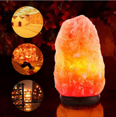 Lámpara de Sal Himalaya Rosa - Luz Nocturna Decorativa para Dormitorio - Image 3