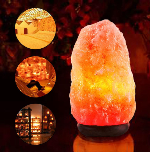 Lámpara de Sal Himalaya Rosa - Luz Nocturna Decorativa para Dormitorio - Image 3