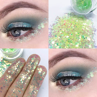 Crema Gel con Lentejuelas Brillantes - Image 35