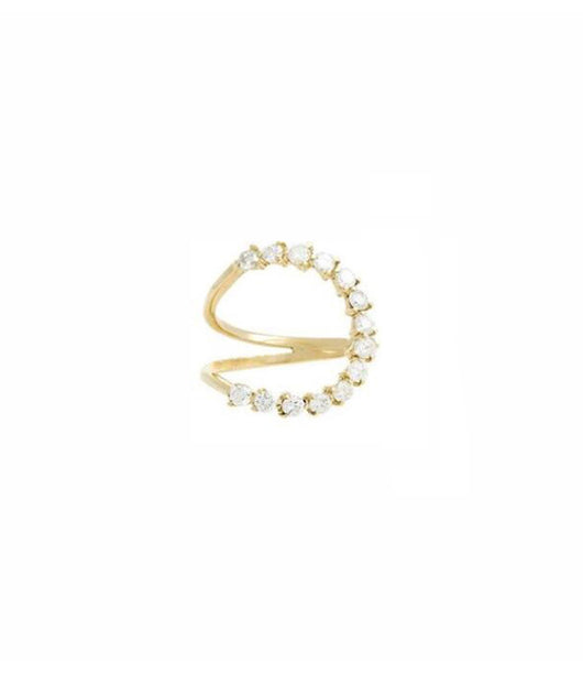 Anillo Creciente de Perlas en Degradé - Image 10