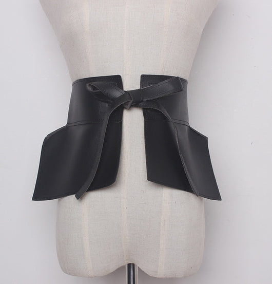 Cinturón Ancho Europeo con Moño para Mujer - Accesorio Versátil y Elegante - Image 3