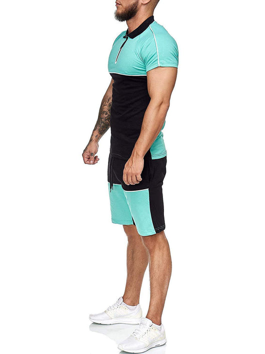 Conjunto Deportivo de Verano para Hombre con Combinación de Colores - Image 9