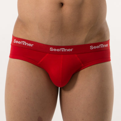 Briefs Deportivos de Algodón Elástico y Cintura Baja para Hombre - Image 32