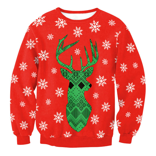 Suéter Navideño Divertido Santa y Elfo para Hombre y Mujer - Image 13