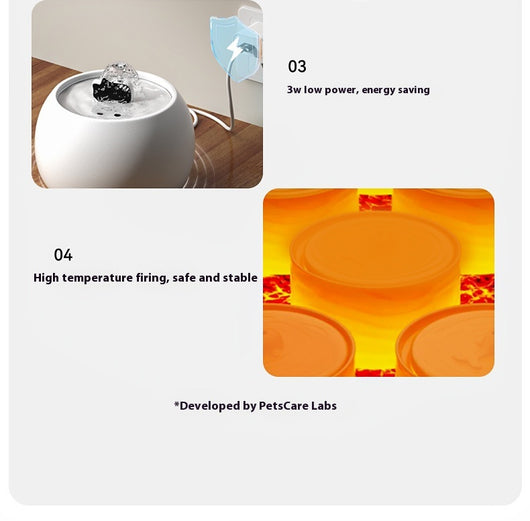 Fuente de Agua para Gatos con Diseño Cerámico Adorable - Image 13
