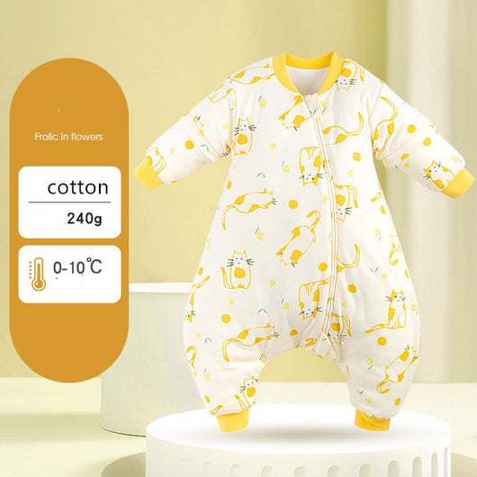 Pijama de una pieza para bebé otoño e invierno - Image 14