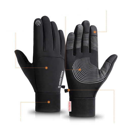 Guantes Deportivos Impermeables con Pantalla Táctil para Ciclismo y Esquí - Image 6