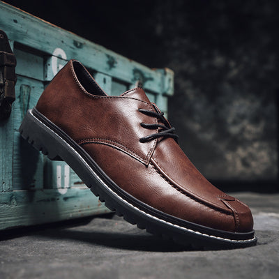 Zapatos de Cuero para Hombre Invierno - Casual y Elegante - Image 12