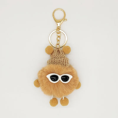 Llavero Peluche Duendecillo Adorable con Pelaje de Conejo Rex - Image 16