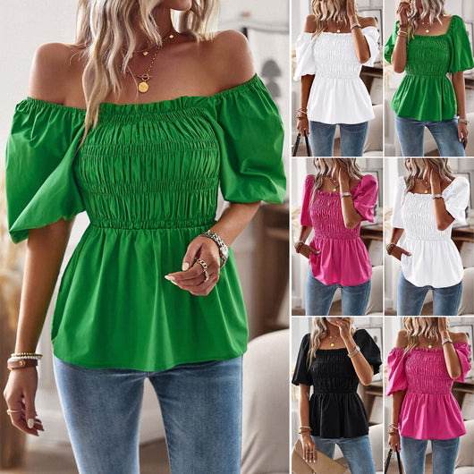 Blusa Cuello Cuadrado Efecto Reductor de Cintura - Image 2