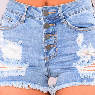 Shorts Vaqueros Rotos Mujer - Estilo Versátil para Verano - Image 5