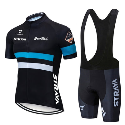 Conjunto de Ciclismo para Hombre - Jersey y Pantalones Deportivos