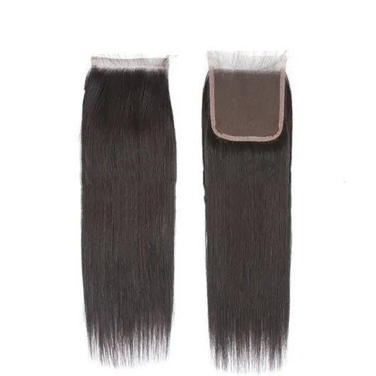 Peluca de Cabello Humano Tejido a Mano con Encaje - Image 2