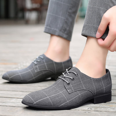 Zapatos de Lona y Cuero - Comodidad Versátil - Image 10