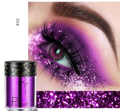 Paleta de Sombras Shimmer Pudaier 3.5G - Maquillaje Profesional con Acabado Mate y Brillante - Image 10