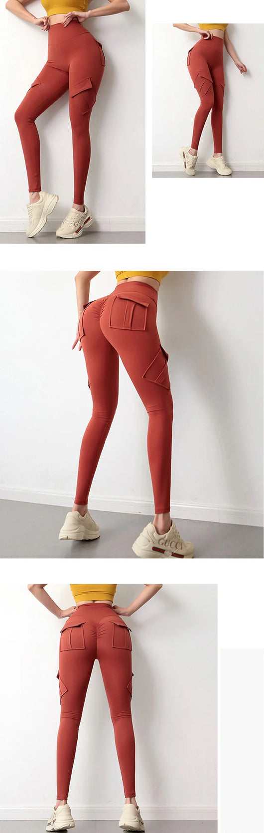 Pantalones Yoga Cintura Alta Levanta Glúteos - Image 15