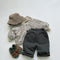 Pantalones Cortos de Algodón Retro para Niños - Corte Recto y Ligero