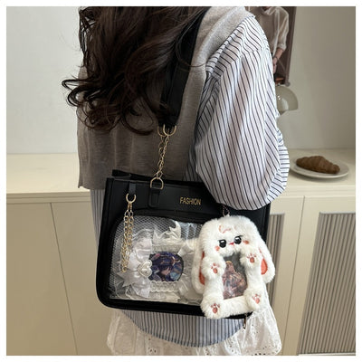Bolsa Tote Amplia de Diseño Minimalista Japonés para Uso Casual - Image 29