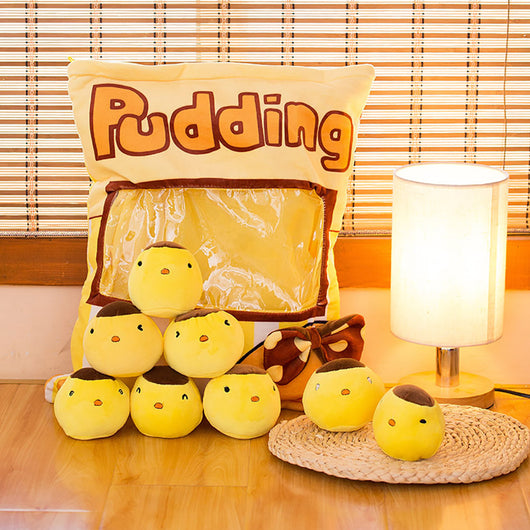 Bolsa Grande de Snacks Deliciosos y Peluches Suaves