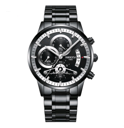Reloj de Acero Inoxidable para Hombre - Sumergible con Cristal Luminoso - Image 3
