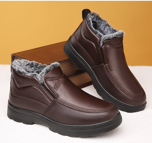 Zapatos de Invierno Acolchados para Adultos Mayores - Antideslizantes e Impermeables - Image 16