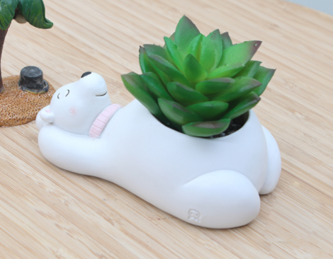 Maceta Decorativa de Animales Divertidos para Suculentas - Image 2