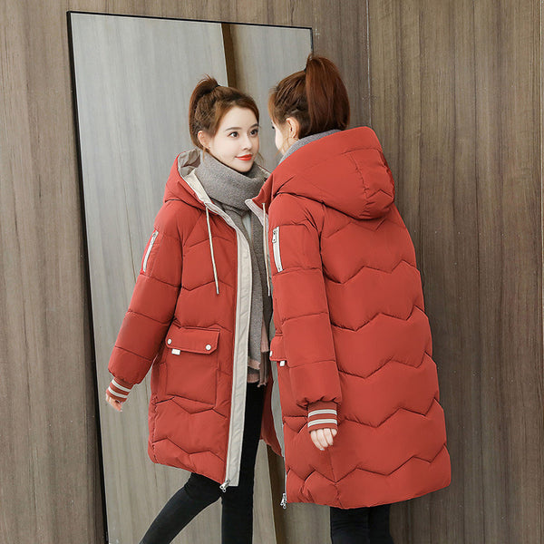 Chaqueta Acolchada Larga para Mujer - Calidez y Estilo