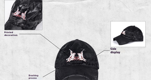 Gorra de Béisbol Hip Hop con Estampado y Visera Curva para Hombre y Mujer - Image 7