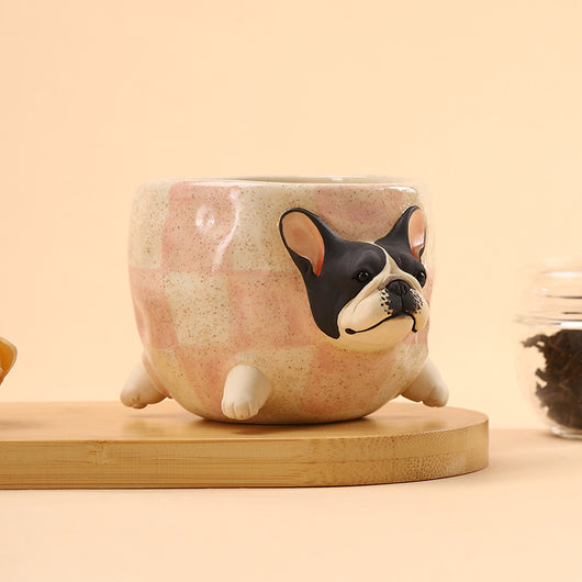Taza de Café Bulldog Artesanal - Diseño Adorable y Creativo - Image 11