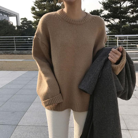 Suéter Cuello Redondo para Otoño e Invierno - Image 6
