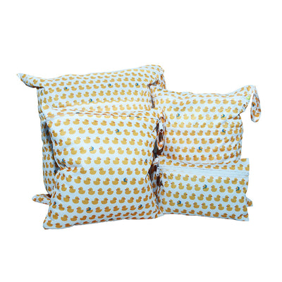 Bolsa Organizadora de Pañales con Estampados Infantiles - Set de 4 Piezas - Image 17