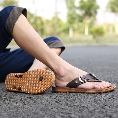 Sandalias Planas para Hombre - Chanclas de Playa Cómodas - Image 3