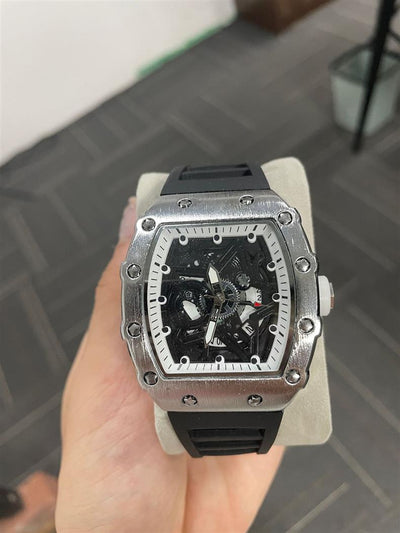 Reloj de Hombre Cilíndrico con Movimiento de Cuarzo Luminoso - Image 23