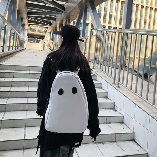Mochila Fantasma Adorable de Gran Capacidad - Diseño Único y Funcional - Image 6