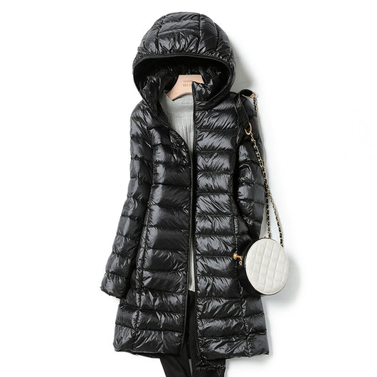 Chaqueta Acolchada Ligera Talla Grande para Mujer - Image 18