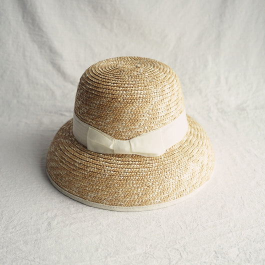 Sombrero Playero Vintage de Paja con Ala Acampanada Estilo Francés - Image 8