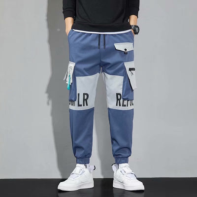 Pantalones Hip Hop Sueltos de Tendencia para Hombre - Primavera - Image 7