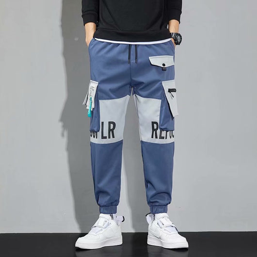 Pantalones Hip Hop Sueltos de Tendencia para Hombre - Primavera - Image 7
