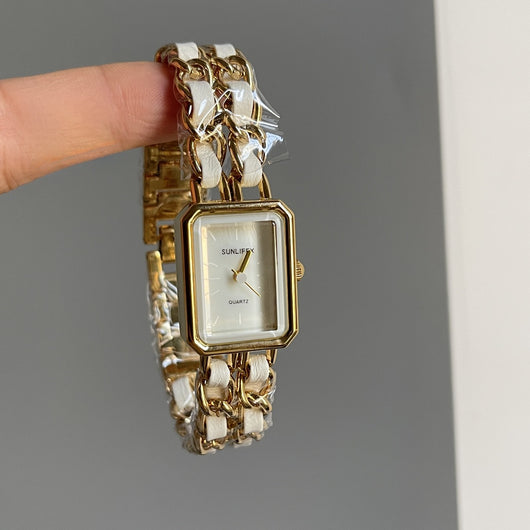 Reloj de Mujer Elegante Acero Dorado de Alta Calidad - Image 3
