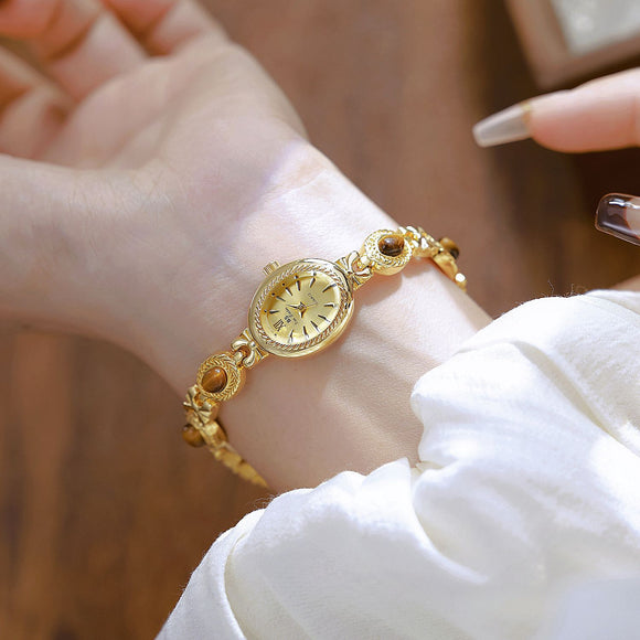 Reloj de Cadena Avanzado Ojo de Tigre Natural Maillard