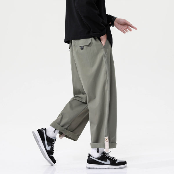 Pantalones Holgados de Corte Moderno Estilo Hip Hop