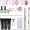 Kit de 14 Geles de Extensión de Uñas UV Transparentes para Nail Art Profesional