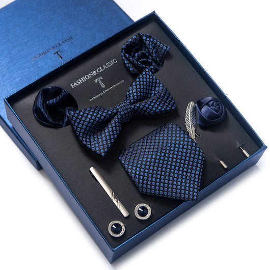 Conjunto de 8 Piezas de Corbatas para Traje Formal de Hombre - Image 61