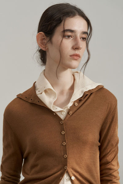 Cardigan Cuello Alto Casual para Mujer - Image 18