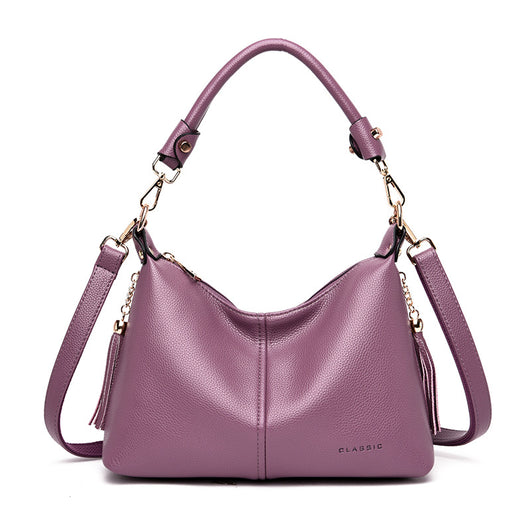 Bolso de Cuero Suave para Mamá - Bandolera Elegante Multiuso - Image 6