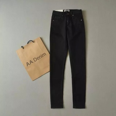 Pantalones Vaqueros Elásticos Cintura Alta Slim Fit - Image 4